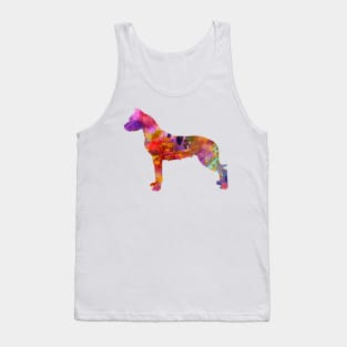 Dogo Argentino  in watercolor Tank Top